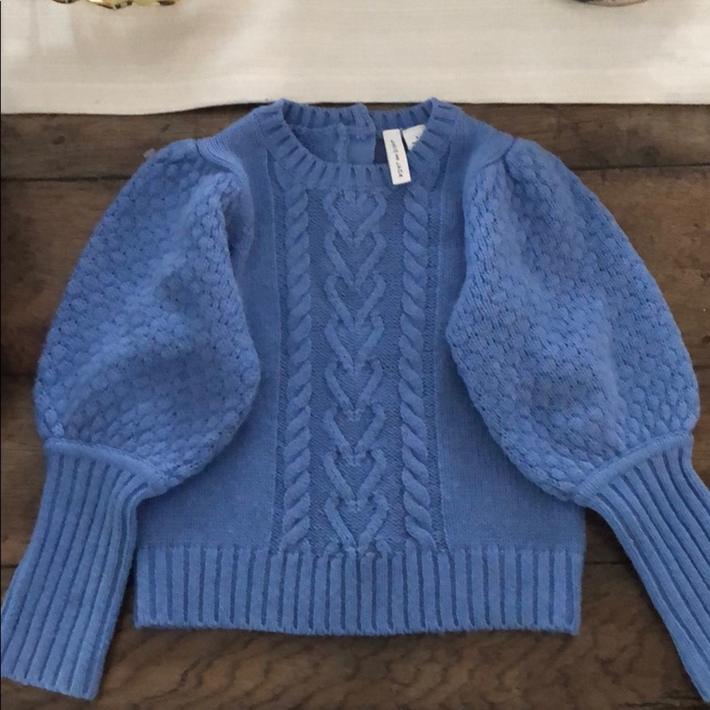 Janie and Jack girl’s sweater size 3 - blue
